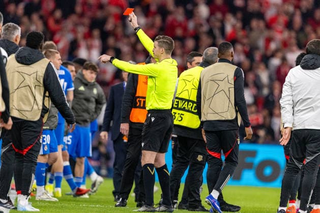Francois Letexier seen during Champions League play off game between SL Benfica and Real Madrid CF (Maciej Rogowski Ball Raw Images) Lisbon Estadio da Luz Portugal Copyright: xMaciejxRogowskix ROG_BENvsRMA-172