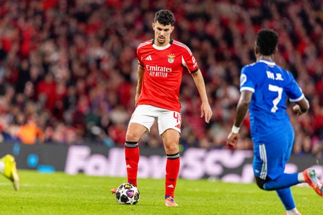 Tomas Araujo seen during Champions League play off game between SL Benfica and Real Madrid CF (Maciej Rogowski Ball Raw Images) Lisbon Estadio da Luz Portugal Copyright: xMaciejxRogowskix ROG_BENvsRMA-160
