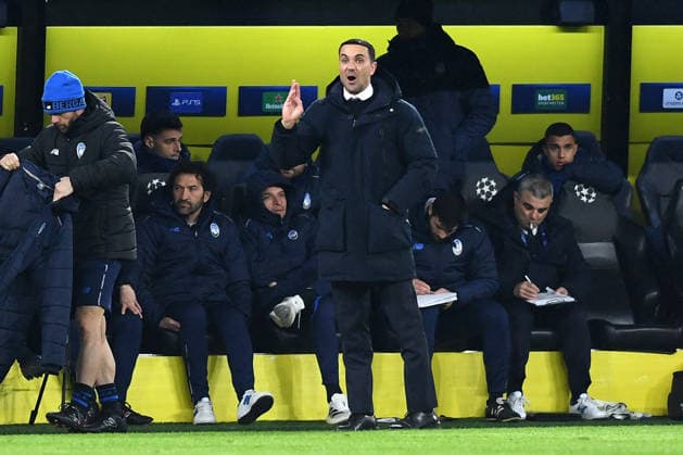 Coach Raffaele Palladino Atalanta Bergamo gestures, gestures during the UEFA Champions League 2025 26, Play offs, First Leg match between Borussia Dortmund and Atalanta Bergamo, BVB Stadion on February 17, 2026 in Dortmund, Germany, Germany Photo by Ralf Treese DeFodi Images Coach Raffaele Palladino Atalanta Bergamo gestures during the UEFA Champions League 2025 26 League Knockout Play off First Leg match between Borussia Dortmund and Atalanta BC at BVB Stadion Dortmund on February 17, 2026 in Dortmund, Germany Photo by Ralf Treese DeFodi Images