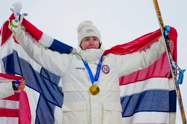 Winter Olympics in Milan Cortina 2026 Livigno, Italy 20260217. Tormod Frostad with gold after the men s freeski Big Air in Livigno during the Winter Olympics in Milan Cortina 2026. Photo: Cornelius Poppe NTB Livigno Italy EDITORIAL USE ONLY. RESTRICTED USE FOR BETTING COMPANIES Ref:_SPOSCMlDnE6mqY.jpg *** Winter Olympics in Milan Cortina 2026 Livigno, Italy 20260217 Tormod Frostad with gold after the men s freeski Big Air in Livigno during the Winter Olympics in Milan Cortina 2026 Photo Cornelius Poppe NTB Livigno Italy EDITORIAL USE ONLY RESTRICTED USE FOR BETTING COMPANIES  Copyright: xCorneliusxPoppex xNTBx