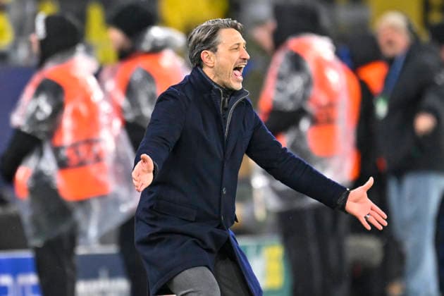 Niko Kovac Dortmund Mimic strong facial expression Emotion Gesture Gesture gestured 17 02 2026 Soccer, Champions League, Borussia Dortmund vs Atalanta Bergamo , Signal Iduna Park, Dortmund, Copyright: xpepphotox xHorstxMauelshagenx pep00321, pep_20260217_hm_283907