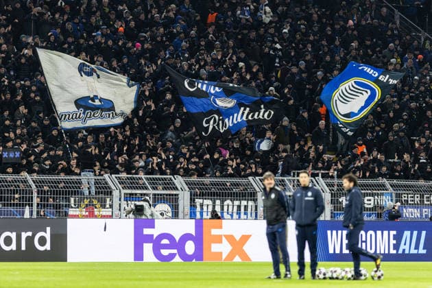 UEFA Champions League Borussia Dortmund Atalanta BC 17 02 2026 Fans of Atalanta BC UEFA Champions League Borussia Dortmund Atalanta BC Signal Iduna Park, Dortmund 17 02 2026 Copyright: xBEAUTIFULxSPORTS Buriakovx