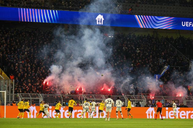 Dortmund, Germany February 17, 2026 UEFA Champions League 2025 2026 Borussia Dortmund vs Atalanta Bergamo In the picture Copyright: HMBxMedia MadeleinexFantini