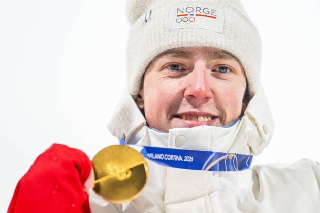 260217 Tormod Frostad of Norway celebrates with his gold medal at the medal ceremony after men™s freestyle skiing big air final during day 11 of the 2026 Winter Olympics on February 17, 2026 in Livigno. Photo: Vegard Grott BILDBYRAN kod VG VG0882 bbeng Olympic Games, Olympische Spiele, Olympia, OS olympics winter olympics os ol olympiska spel vinter-os olympiske leker milano cortina 2026 milan cortina 2026 milano cortina 2026 olympic games milano cortina 2026 winter olympic games milano cortina-os milano cortina-ol vinter-ol big air freeskiing freeski freestyle friski finale norway norge jubel *** 260217 Tormod Frostad of Norway celebrates with his gold medal at the medal ceremony after men™s freestyle skiing big air final during day 11 of the 2026 Winter Olympics on February 17, 2026 in Livigno Photo Vegard Grott BILDBYRAN kod VG VG0882 bbeng olympic games olympics winter olympics os ol olympiska spel vinter os olympiske leker milano cortina 2026 milan cortina 2026 milano cortina 2026 olympic games milano cortina 2026 winter olympic games milano cortina os milano cortina ol vinter ol big air freeskiing freeski freestyle friski finale norway norge jubel  Copyright: VEGARDxGRoTT BB260217VG073