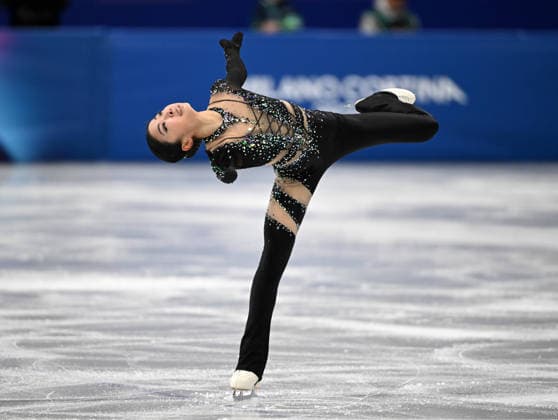 260217 -- MILAN, Feb. 17, 2026 -- Zhang Ruiyang of China competes during the short program match of Figure skating, Eiskunstlauf women single skating at the Milan-Cortina 2026 Olympic Winter games, Winterspiele,Spiele, Summer games in Milan, Italy, Feb. 17, 2026. MICO2026ITALY-MILAN-OLYMPIC WINTER GAMES-FIGURE SKATING-WOMEN SINGLE SKATING-SHORT PROGRAM ChengxMin  (MICO2026)ITALY-MILAN-OLYMPIC WINTER GAMES-FIGURE SKATING-WOMEN SINGLE SKATING-SHORT PROGRAM IMAGO ChengxMin  imago images 0847879189