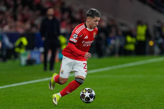 UEFA CHAMPIONS LEAGUE: BENFICA x REAL MADRID Gianluca Prestianni of SL Benfica in action during UEFA Champions League 2025 26 KO play-offs 1st leg between SL Benfica and Real Madrid CF at Estadio da Luz in Lisbon, Portugal. 17 02 2026 Lisbon Estadio da Luz Lisbon Portugal Copyright: xBrunoxdexCarvalhox