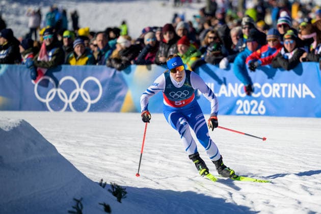 260218 Jasmi Joensuu of Finland competes in the women s free technique team sprint cross-country skiing qualification during day 12 of the 2026 Winter Olympics on February 18, 2026 in Val di Fiemme. Photo: Maxim Thore BILDBYRAN kod MT MT0993 skidor cross-country skiing langrenn Olympic Games, Olympische Spiele, Olympia, OS olympics winter olympics os ol olympiska spel vinter-os olympiske leker milano cortina 2026 milan cortina 2026 milano cortina 2026 olympic games milano cortina 2026 winter olympic games milano cortina-os milano cortina-ol vinter-ol 12 bbeng teamsprint *** 260218 Jasmi Joensuu of Finland competes in the women s free technique team sprint cross country skiing qualification during day 12 of the 2026 Winter Olympics on February 18, 2026 in Val di Fiemme Photo Maxim Thore BILDBYRAN kod MT MT0993 skidor cross country skiing langrenn olympic games olympics winter olympics os ol olympiska spel vinter os olympiske leker milano cortina 2026 milan cortina 2026 milano cortina 2026 olympic games milano cortina 2026 winter olympic games milano cortina os milano cortina ol vinter ol 12 bbeng teamsprint  Copyright: MAXIMxTHORE BB260218MT007
