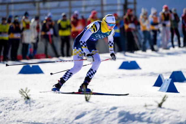 260218 Maja Dahlqvist of Sweden competes in the women s free technique team sprint cross-country skiing qualification during day 12 of the 2026 Winter Olympics on February 18, 2026 in Val di Fiemme. Photo: Maxim Thore BILDBYRAN kod MT MT0993 skidor cross-country skiing langrenn Olympic Games, Olympische Spiele, Olympia, OS olympics winter olympics os ol olympiska spel vinter-os olympiske leker milano cortina 2026 milan cortina 2026 milano cortina 2026 olympic games milano cortina 2026 winter olympic games milano cortina-os milano cortina-ol vinter-ol 12 bbeng teamsprint sweden sverige *** 260218 Maja Dahlqvist of Sweden competes in the women s free technique team sprint cross country skiing qualification during day 12 of the 2026 Winter Olympics on February 18, 2026 in Val di Fiemme Photo Maxim Thore BILDBYRAN kod MT MT0993 skidor cross country skiing langrenn olympic games olympics winter olympics os ol olympiska spel vinter os olympiske leker milano cortina 2026 milan cortina 2026 milano cortina 2026 olympic games milano cortina 2026 winter olympic games milano cortina os milano cortina ol vinter ol 12 bbeng teamsprint sweden sverige  Copyright: MAXIMxTHORE BB260218MT018