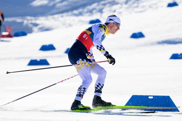 260218 Johan Häggström of Sweden competes in the men s free technique team sprint cross-country skiing qualification during day 12 of the 2026 Winter Olympics on February 18, 2026 in Val di Fiemme. Photo: Maxim Thore BILDBYRAN kod MT MT0994 skidor cross-country skiing langrenn Olympic Games, Olympische Spiele, Olympia, OS olympics winter olympics os ol olympiska spel vinter-os olympiske leker milano cortina 2026 milan cortina 2026 milano cortina 2026 olympic games milano cortina 2026 winter olympic games milano cortina-os milano cortina-ol vinter-ol 12 bbeng teamsprint sweden sverige *** 260218 Johan Häggström of Sweden competes in the men s free technique team sprint cross country skiing qualification during day 12 of the 2026 Winter Olympics on February 18, 2026 in Val di Fiemme Photo Maxim Thore BILDBYRAN kod MT MT0994 skidor cross country skiing langrenn olympic games olympics winter olympics os ol olympiska spel vinter os olympiske leker milano cortina 2026 milan cortina 2026 milano cortina 2026 olympic games milano cortina 2026 winter olympic games milano cortina os milano cortina ol vinter ol 12 bbeng teamsprint sweden sverige  Copyright: MAXIMxTHORE BB260218MT027