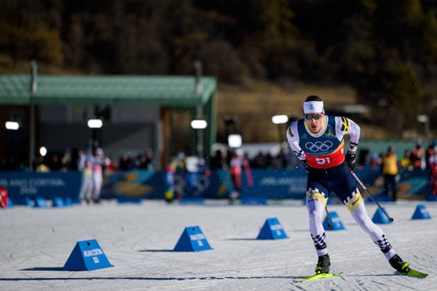 260218 Mathis Desloges of France competes in the men s free technique team sprint cross-country skiing qualification during day 12 of the 2026 Winter Olympics on February 18, 2026 in Val di Fiemme. Photo: Maxim Thore BILDBYRAN kod MT MT0994 skidor cross-country skiing langrenn Olympic Games, Olympische Spiele, Olympia, OS olympics winter olympics os ol olympiska spel vinter-os olympiske leker milano cortina 2026 milan cortina 2026 milano cortina 2026 olympic games milano cortina 2026 winter olympic games milano cortina-os milano cortina-ol vinter-ol 12 bbeng teamsprint *** 260218 Mathis Desloges of France competes in the men s free technique team sprint cross country skiing qualification during day 12 of the 2026 Winter Olympics on February 18, 2026 in Val di Fiemme Photo Maxim Thore BILDBYRAN kod MT MT0994 skidor cross country skiing langrenn olympic games olympics winter olympics os ol olympiska spel vinter os olympiske leker milano cortina 2026 milan cortina 2026 milano cortina 2026 olympic games milano cortina 2026 winter olympic games milano cortina os milano cortina ol vinter ol 12 bbeng teamsprint  Copyright: MAXIMxTHORE BB260218MT030