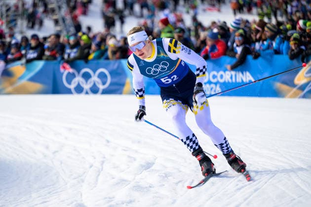 260218 Edvin Anger of Sweden competes in the men s free technique team sprint cross-country skiing qualification during day 12 of the 2026 Winter Olympics on February 18, 2026 in Val di Fiemme. Photo: Maxim Thore BILDBYRAN kod MT MT0994 skidor cross-country skiing langrenn Olympic Games, Olympische Spiele, Olympia, OS olympics winter olympics os ol olympiska spel vinter-os olympiske leker milano cortina 2026 milan cortina 2026 milano cortina 2026 olympic games milano cortina 2026 winter olympic games milano cortina-os milano cortina-ol vinter-ol 12 bbeng teamsprint sweden sverige *** 260218 Edvin Anger of Sweden competes in the men s free technique team sprint cross country skiing qualification during day 12 of the 2026 Winter Olympics on February 18, 2026 in Val di Fiemme Photo Maxim Thore BILDBYRAN kod MT MT0994 skidor cross country skiing langrenn olympic games olympics winter olympics os ol olympiska spel vinter os olympiske leker milano cortina 2026 milan cortina 2026 milano cortina 2026 olympic games milano cortina 2026 winter olympic games milano cortina os milano cortina ol vinter ol 12 bbeng teamsprint sweden sverige  Copyright: MAXIMxTHORE BB260218MT036