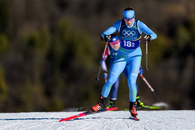 260218 Anja Mandeljc of Slovenia competes in the women s free technique team sprint cross-country skiing qualification during day 12 of the 2026 Winter Olympics on February 18, 2026 in Val di Fiemme. Photo: Jon Olav Nesvold BILDBYRAN COP 217 MT0993 skidor cross-country skiing langrenn Olympic Games, Olympische Spiele, Olympia, OS olympics winter olympics os ol olympiska spel vinter-os olympiske leker milano cortina 2026 milan cortina 2026 milano cortina 2026 olympic games milano cortina 2026 winter olympic games milano cortina-os milano cortina-ol vinter-ol 12 bbeng teamsprint *** 260218 Anja Mandeljc of Slovenia competes in the women s free technique team sprint cross country skiing qualification during day 12 of the 2026 Winter Olympics on February 18, 2026 in Val di Fiemme Photo Jon Olav Nesvold BILDBYRAN COP 217 MT0993 skiing cross country skiing cross country olympic games olympics winter olympics os ol olympic games winter os olympic games milano cortina 2026 milan cortina 2026 milano cortina 2026 olympic games milano cortina 2026 winter olympic games milano cortina os milano cortina ol winter ol 12 bbeng teamsprint  Copyright: JONxOLAVxNESVOLD BB260218JE028