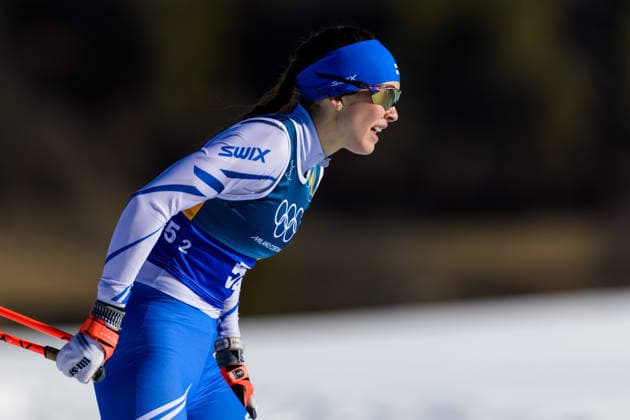 260218 Jasmin Kahara of Finland competes in the women s free technique team sprint cross-country skiing qualification during day 12 of the 2026 Winter Olympics on February 18, 2026 in Val di Fiemme. Photo: Jon Olav Nesvold BILDBYRAN COP 217 MT0993 skidor cross-country skiing langrenn Olympic Games, Olympische Spiele, Olympia, OS olympics winter olympics os ol olympiska spel vinter-os olympiske leker milano cortina 2026 milan cortina 2026 milano cortina 2026 olympic games milano cortina 2026 winter olympic games milano cortina-os milano cortina-ol vinter-ol 12 bbeng teamsprint *** 260218 Jasmin Kahara of Finland competes in the women s free technique team sprint cross country skiing qualification during day 12 of the 2026 Winter Olympics on February 18, 2026 in Val di Fiemme Photo Jon Olav Nesvold BILDBYRAN COP 217 MT0993 skiing cross country skiing cross country olympic games olympics winter olympics os ol olympic games winter os olympic games milano cortina 2026 milan cortina 2026 milano cortina 2026 olympic games milano cortina 2026 winter olympic games milano cortina os milano cortina ol winter ol 12 bbeng team sprint  Copyright: JONxOLAVxNESVOLD BB260218JE023