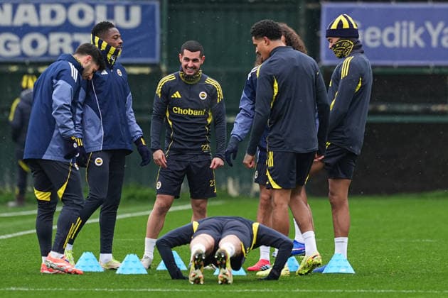 Ahead of the Fenerbahce v Nottingham Forest - UEFA Europa League ISTANBUL, TURKIYE - FEBRUARY 18: Fenerbahce players attend the training session ahead of the UEFA Europa League round of 16 play-off first leg match between Fenerbahce v Nottingham Forest at Can Bartu Facilities in Istanbul, Turkiye on February 18, 2026. Adem Kutucu Anadolu Istanbul Turkey. Editorial use only. Please get in touch for any other usage.  Copyright: x2026xAnadoluxAdemxKutucux
