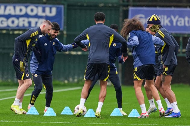 Ahead of the Fenerbahce v Nottingham Forest - UEFA Europa League ISTANBUL, TURKIYE - FEBRUARY 18: Fenerbahce players attend the training session ahead of the UEFA Europa League round of 16 play-off first leg match between Fenerbahce v Nottingham Forest at Can Bartu Facilities in Istanbul, Turkiye on February 18, 2026. Adem Kutucu Anadolu Istanbul Turkey. Editorial use only. Please get in touch for any other usage.  Copyright: x2026xAnadoluxAdemxKutucux