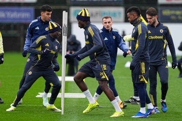 Football, EL, Fenerbahce Istanbul, Training
