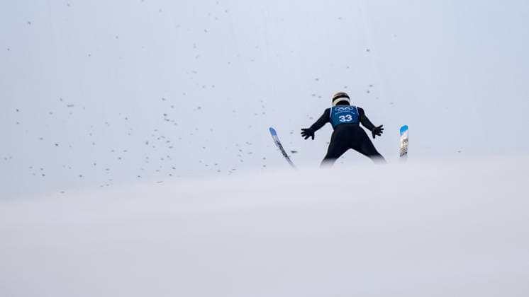 Milano Cortina 2026, Nordic combined, large hill, training