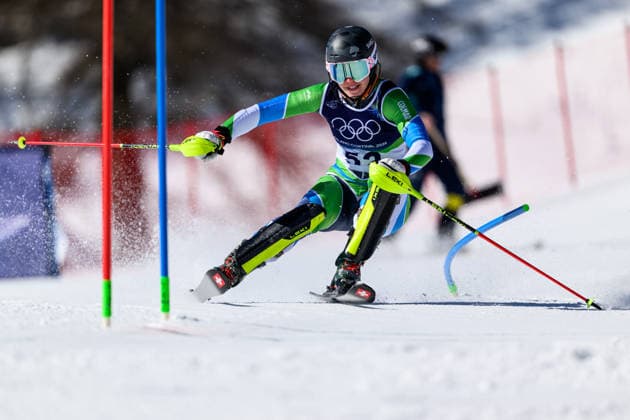 260218 Lila Grace Lapanja of Slovenia competes in women s alpine skiing slalom during day 12 of the 2026 Winter Olympics on February 18, 2026 in Cortina. Photo: Joel Marklund BILDBYRAN kod JM JM0797 bbeng alpint alpine skiing Olympic Games, Olympische Spiele, Olympia, OS olympics winter olympics os ol olympiska spel vinter-os olympiske leker milano cortina 2026 milan cortina 2026 milano cortina 2026 olympic games milano cortina 2026 winter olympic games milano cortina-os milano cortina-ol vinter-ol slalam dam *** 260218 Lila Grace Lapanja of Slovenia competes in women s alpine skiing slalom during day 12 of the 2026 Winter Olympics on February 18, 2026 in Cortina Photo Joel Marklund BILDBYRAN kod JM JM0797 bbeng alpint alpine skiing olympic games olympics winter olympics os ol olympiska spel vinter os olympiske leker milano cortina 2026 milan cortina 2026 milano cortina 2026 olympic games milano cortina 2026 winter olympic games milano cortina os milano cortina ol vinter ol slalam dam  Copyright: JOELxMARKLUND BB260218JM069