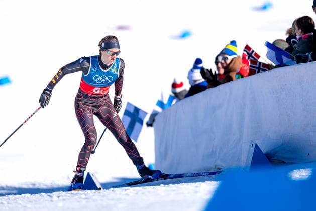 OLYMPICS - Winter Olympic Games, Olympische Spiele, Olympia, OS Milano Cortina 2026 TESERO,ITALY,18.FEB.26 - OLYMPICS, NORDIC SKIING, CROSS COUNTRY SKIING - Winter Olympic Games Milano Cortina 2026, team sprint free, men, women, qualification. Image shows Laura Gimmler (GER).  GEPAxpictures xMatthiasxTrinkl