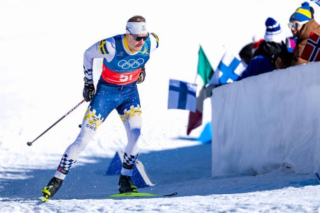 OLYMPICS - Winter Olympic Games, Olympische Spiele, Olympia, OS Milano Cortina 2026 TESERO,ITALY,18.FEB.26 - OLYMPICS, NORDIC SKIING, CROSS COUNTRY SKIING - Winter Olympic Games Milano Cortina 2026, team sprint free, men, women, qualification. Image shows Johan Haeggstroem (SWE).  GEPAxpictures xMatthiasxTrinkl