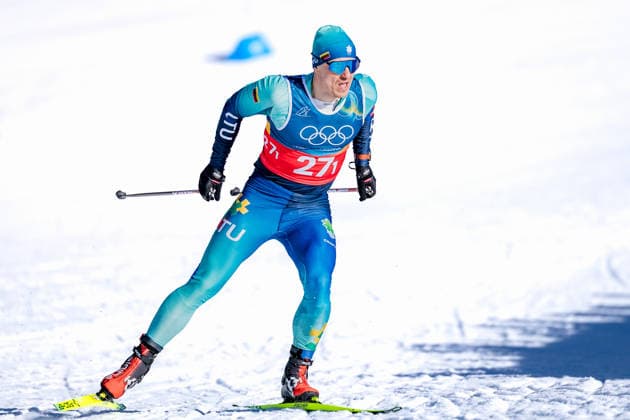 OLYMPICS - Winter Olympic Games, Olympische Spiele, Olympia, OS Milano Cortina 2026 TESERO,ITALY,18.FEB.26 - OLYMPICS, NORDIC SKIING, CROSS COUNTRY SKIING - Winter Olympic Games Milano Cortina 2026, team sprint free, men, women, qualification. Image shows Modestas Vaiciulis (LTU).  GEPAxpictures xMatthiasxTrinkl