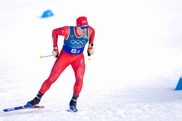 OLYMPICS - Winter Olympic Games, Olympische Spiele, Olympia, OS Milano Cortina 2026 TESERO,ITALY,18.FEB.26 - OLYMPICS, NORDIC SKIING, CROSS COUNTRY SKIING - Winter Olympic Games Milano Cortina 2026, team sprint free, men, women, qualification. Image shows Valerio Grond (SUI).  GEPAxpictures xMatthiasxTrinkl