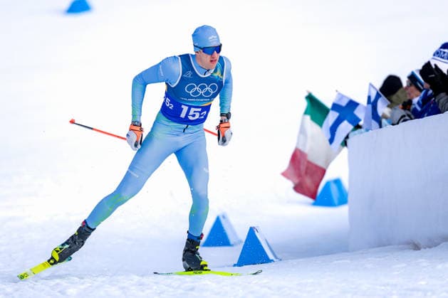 OLYMPICS - Winter Olympic Games, Olympische Spiele, Olympia, OS Milano Cortina 2026 TESERO,ITALY,18.FEB.26 - OLYMPICS, NORDIC SKIING, CROSS COUNTRY SKIING - Winter Olympic Games Milano Cortina 2026, team sprint free, men, women, qualification. Image shows Nejc Stern (SLO).  GEPAxpictures xMatthiasxTrinkl