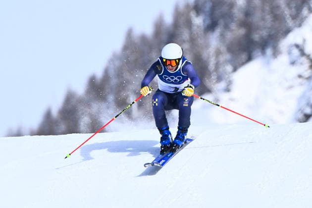 LIVIGNO, ITALY 20260218 Sandra Näslund of Sweden during the women s ski cross training, Snow Park in Livigno, Italy during the Winter Olympics. *** The image is included in the SPORTS PACKAGE. For others PAYMENT IMAGE *** LIVIGNO ITALY x10080x *** LIVIGNO, ITALY 20260218 Sandra Näslund of Sweden during the women s ski cross training, Snow Park in Livigno, Italy during the Winter Olympics The image is included in the SPORTS PACKAGE For others PAYMENT IMAGE LIVIGNO ITALY x10080x  Copyright: xFredrikxSandberg TTx 2026 OLYMPICS SKICROSS TRAINING
