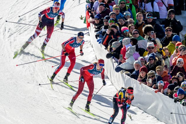260218 Astrid oyre Slind of Norway competes in the women s free technique team sprint cross-country skiing final during day 12 of the 2026 Winter Olympics on February 18, 2026 in Val di Fiemme. Photo: Maxim Thore BILDBYRAN kod MT MT0993 skidor cross-country skiing langrenn Olympic Games, Olympische Spiele, Olympia, OS olympics winter olympics os ol olympiska spel vinter-os olympiske leker milano cortina 2026 milan cortina 2026 milano cortina 2026 olympic games milano cortina 2026 winter olympic games milano cortina-os milano cortina-ol vinter-ol 12 bbeng teamsprint norge norway *** 260218 Astrid oyre Slind of Norway competes in the women s free technique team sprint cross country skiing final during day 12 of the 2026 Winter Olympics on February 18, 2026 in Val di Fiemme Photo Maxim Thore BILDBYRAN kod MT MT0993 skidor cross country skiing langrenn olympic games olympics winter olympics os ol olympiska spel vinter os olympiske leker milano cortina 2026 milan cortina 2026 milano cortina 2026 olympic games milano cortina 2026 winter olympic games milano cortina os milano cortina ol vinter ol 12 bbeng teamsprint norge norway  Copyright: MAXIMxTHORE BB260218MT050