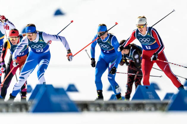 260218 Julie Bjervig Drivenes of Norway competes in the women s free technique team sprint cross-country skiing final during day 12 of the 2026 Winter Olympics on February 18, 2026 in Val di Fiemme. Photo: Jon Olav Nesvold BILDBYRAN COP 217 MT0993 skidor cross-country skiing langrenn Olympic Games, Olympische Spiele, Olympia, OS olympics winter olympics os ol olympiska spel vinter-os olympiske leker milano cortina 2026 milan cortina 2026 milano cortina 2026 olympic games milano cortina 2026 winter olympic games milano cortina-os milano cortina-ol vinter-ol 12 bbeng teamsprint norge norway *** 260218 Julie Bjervig Drivenes of Norway competes in the women s free technique team sprint cross country skiing final during day 12 of the 2026 Winter Olympics on February 18, 2026 in Val di Fiemme Photo Jon Olav Nesvold BILDBYRAN COP 217 MT0993 skidor cross country skiing langrenn olympic games olympics winter olympics os ol olympiska spel vinter os olympiske leker milano cortina 2026 milan cortina 2026 milano cortina 2026 olympic games milano cortina 2026 winter olympic games milano cortina os milano cortina ol vinter ol 12 bbeng teamsprint norge norway  Copyright: JONxOLAVxNESVOLD BB260218JE035