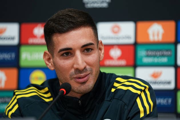 Ahead of the Fenerbahce v Nottingham Forest - UEFA Europa League ISTANBUL, TURKIYE - FEBRUARY 18: Mert Muldur of Fenerbahce speaks during the press conference, PK, Pressekonferenz ahead of the UEFA Europa League round of 16 play-off first leg match between Fenerbahce v Nottingham Forest at Can Bartu Facilities in Istanbul, Turkiye on February 18, 2026. Adem Kutucu Anadolu Istanbul Turkey. Editorial use only. Please get in touch for any other usage.  Copyright: x2026xAnadoluxAdemxKutucux