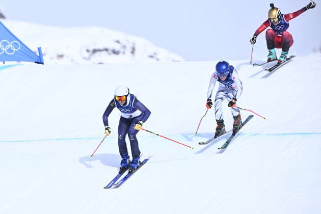 LIVIGNO, ITALY 20260218 Sandra Näslund of Sweden during the women s ski cross training, Snow Park in Livigno, Italy during the Winter Olympics. *** The image is included in the SPORTS PACKAGE. For others PAYMENT IMAGE *** LIVIGNO ITALY x10080x *** LIVIGNO, ITALY 20260218 Sandra Näslund of Sweden during the women s ski cross training, Snow Park in Livigno, Italy during the Winter Olympics The image is included in the SPORTS PACKAGE For others PAYMENT IMAGE LIVIGNO ITALY x10080x  Copyright: xFredrikxSandberg TTx 2026 OLYMPICS SKICROSS TRAINING