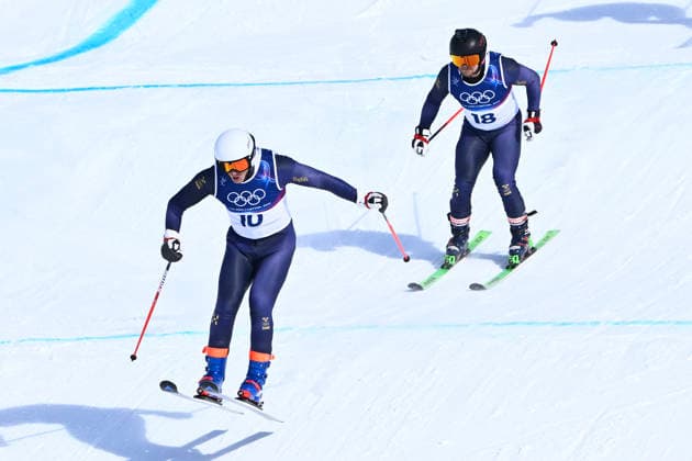 LIVIGNO, ITALY 20260218 Sweden s David Mobärg and Erik Mobärg during the men s ski cross training, Snow Park in Livigno, Italy. *** The image is included in the SPORTS PACKAGE. For others PAYMENT IMAGE *** LIVIGNO ITALY x10080x *** LIVIGNO, ITALY 20260218 Sweden s David Mobärg and Erik Mobärg during the men s ski cross training, Snow Park in Livigno, Italy The image is included in the SPORTS PACKAGE For others PAYMENT IMAGE LIVIGNO ITALY x10080x  Copyright: xFredrikxSandberg TTx 2026 OLYMPICS SKICROSS TRAINING