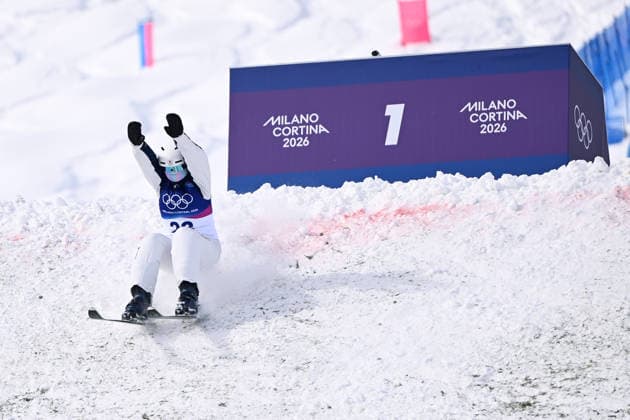 Runa Igarashi (JPN), FEBRUARY 18, 2026 - Freestyle Skiing : Women s Aerials Qualification during the Milano Cortina 2026 Olympic Winter games, Winterspiele,Spiele, Summer games at Livigno Aerials and Moguls Park in Livigno, Italy.  aflo_320337400
