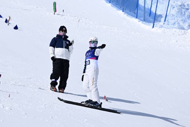 Runa Igarashi (JPN), FEBRUARY 18, 2026 - Freestyle Skiing : Women s Aerials Qualification during the Milano Cortina 2026 Olympic Winter games, Winterspiele,Spiele, Summer games at Livigno Aerials and Moguls Park in Livigno, Italy.  aflo_320337456