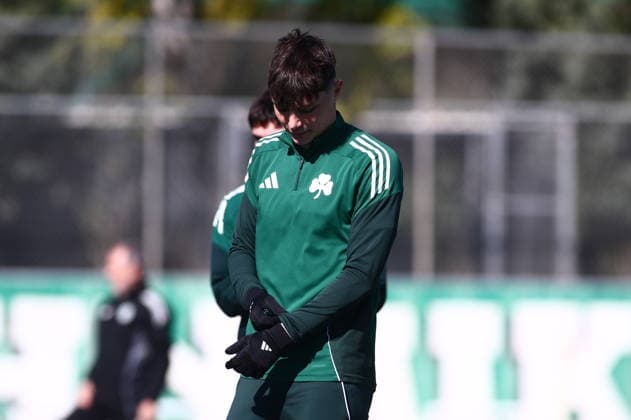 UEFA Europa League - Panathinaikos FC Training Session - Panathinaikos FC attend a training session ahead of the UEFA Europa League Play-Offs 1st leg soccer match between Panathinaikos FC and Victoria Plzen in Athens, Greece, 18 February 2026. IMAGO ONE INCH PRODUCTIONS ATHENS GREECE Copyright: xONExINCHxPRODUCTIONSx 6858431