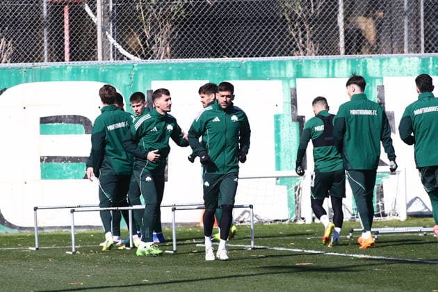 Football, EL, Panathinaikos FC, Training
