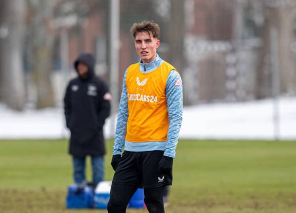 Soccer, Men, Season 2025 26, 2 Bundesliga, Hertha BSC, Training, Elias Decker Hertha BSC , 18 02 2026, Copyright: xSebastianxRäppold MatthiasxKochx