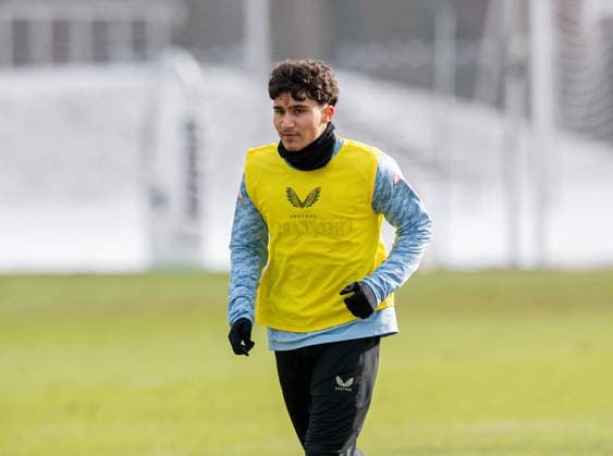 Soccer, Men, Season 2025 26, 2 Bundesliga, Hertha BSC, Training, Kian Todorovic Hertha BSC , 18 02 2026, Copyright: xSebastianxRäppold MatthiasxKochx