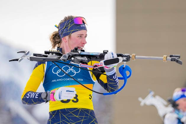 Winter Olympics in Milan Cortina 2026 Anterselva, Italy 20260218. Elvira Öberg from Sweden during the women s 4 x 6 km relay in biathlon at the Winter Olympics in Milan Cortina 2026. Photo: Heiko Junge NTB Anterselva Italy EDITORIAL USE ONLY. RESTRICTED USE FOR BETTING COMPANIES Ref:_SPO_NAdvk_CYdY.jpg *** Winter Olympics in Milan Cortina 2026 Anterselva, Italy 20260218 Elvira Öberg from Sweden during the women s 4 x 6 km relay in biathlon at the Winter Olympics in Milan Cortina 2026 Photo Heiko Junge NTB Anterselva Italy EDITORIAL USE ONLY RESTRICTED USE FOR BETTING COMPANIES  Copyright: xHeikoxJungex xNTBx
