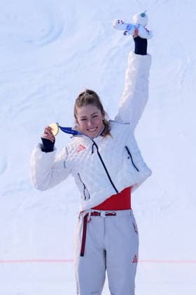 Pn Cortina d™Ampezzo 18 02 2026 - Olimpiadi Milano Cortina 2026 Alpine Skiing women™s slalom foto Image nella foto: Michaela Shiffrin 