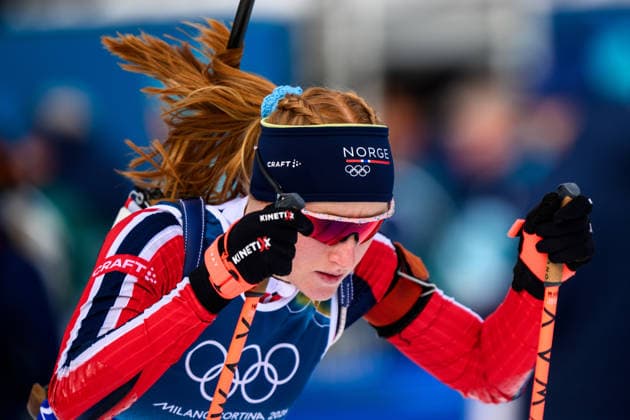 260218 Maren Kirkeeide of Norway competes in women s biathlon 4 x 6 km relay during day 12 of the 2026 Winter Olympics on February 18, 2026 in Anterselva. Photo: Mathias Bergeld BILDBYRAN kod MB MB1336 skidskytte biathlon skiskyting Olympic Games, Olympische Spiele, Olympia, OS olympics winter olympics os ol olympiska spel vinter-os olympiske leker milano cortina 2026 milan cortina 2026 milano cortina 2026 olympic games milano cortina 2026 winter olympic games milano cortina-os milano cortina-ol vinter-ol 12 bbeng relay stafett norge *** 260218 Maren Kirkeeide of Norway competes in women s biathlon 4 x 6 km relay during day 12 of the 2026 Winter Olympics on February 18, 2026 in Anterselva Photo Mathias Bergeld BILDBYRAN code MB MB1336 biathlon biathlon olympic games olympics olympics winter olympics os ol olympiska spel vinter os olympiske leker milano cortina 2026 milan cortina 2026 milano cortina 2026 olympic games milano cortina 2026 winter olympic games milano cortina os milano cortina ol vinter ol 12 bbeng relay stafett norge  Copyright: MATHIASxBERGELD BB260218MB061
