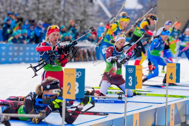 Winter Olympics in Milan Cortina 2026 Anterselva, Italy 20260218. Juni Arnekleiv from Norway during the 4 x 6 km relay for women in biathlon at the Winter Olympics in Milano Cortina 2026. Photo: Heiko Junge NTB Anterselva Italy EDITORIAL USE ONLY. RESTRICTED USE FOR BETTING COMPANIES Ref:_SPOXa3nAdEYH88.jpg *** Winter Olympics in Milan Cortina 2026 Anterselva, Italy 20260218 Juni Arnekleiv from Norway during the 4 x 6 km relay for women in biathlon at the Winter Olympics in Milan Cortina 2026 Photo Heiko Junge NTB Anterselva Italy EDITORIAL USE ONLY RESTRICTED USE FOR BETTING COMPANIES  Copyright: xHeikoxJungex xNTBx