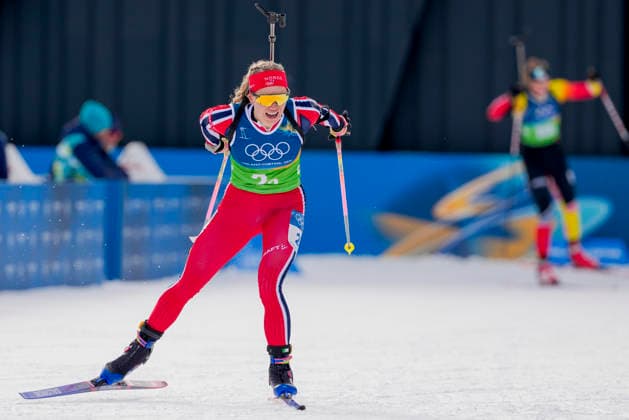 Winter Olympics in Milan Cortina 2026 Anterselva, Italy 20260218. Juni Arnekleiv from Norway during the 4 x 6 km relay for women in biathlon at the Winter Olympics in Milano Cortina 2026. Photo: Heiko Junge NTB Anterselva Italy EDITORIAL USE ONLY. RESTRICTED USE FOR BETTING COMPANIES Ref:_SPOsamaASByKXQ.jpg *** Winter Olympics in Milan Cortina 2026 Anterselva, Italy 20260218 Juni Arnekleiv from Norway during the 4 x 6 km relay for women in biathlon at the Winter Olympics in Milan Cortina 2026 Photo Heiko Junge NTB Anterselva Italy EDITORIAL USE ONLY RESTRICTED USE FOR BETTING COMPANIES  Copyright: xHeikoxJungex xNTBx