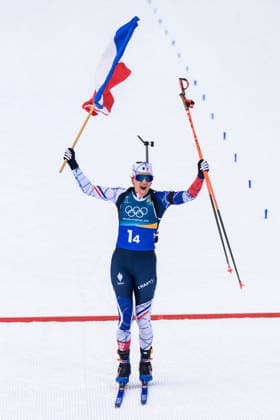 260218 Julia Simon of France celebrates as she competes in women s biathlon 4 x 6 km relay during day 12 of the 2026 Winter Olympics on February 18, 2026 in Anterselva. Photo: Mathias Bergeld BILDBYRAN kod MB MB1336 skidskytte biathlon skiskyting Olympic Games, Olympische Spiele, Olympia, OS olympics winter olympics os ol olympiska spel vinter-os olympiske leker milano cortina 2026 milan cortina 2026 milano cortina 2026 olympic games milano cortina 2026 winter olympic games milano cortina-os milano cortina-ol vinter-ol 12 bbeng relay stafett jubel *** 260218 Julia Simon of France celebrates as she competes in women s biathlon 4 x 6 km relay during day 12 of the 2026 Winter Olympics on February 18, 2026 in Anterselva Photo Mathias Bergeld BILDBYRAN code MB MB1336 biathlon biathlon biathlon olympic games olympics olympics winter olympics os ol olympic games winter os olympic games milano cortina 2026 milan cortina 2026 milano cortina 2026 olympic games milano cortina 2026 winter olympic games milano cortina os milano cortina ol winter ol 12 bbeng relay relay cheer  Copyright: MATHIASxBERGELD BB260218MB077