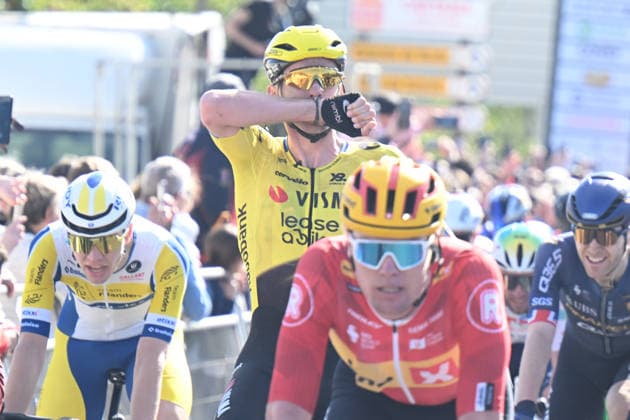 18-02-2026 Vuelta Andalucia; Tappa 01 Benahavis - Pizarra; 2026, Visma - Lease A Bike; Laporte, Christophe; Pizarra; 