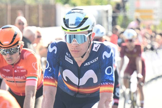 18-02-2026 Vuelta Andalucia; Tappa 01 Benahavis - Pizarra; 2026, Movistar; Romeo Abad, Ivan; Pizarra; 