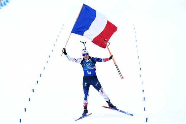 France™s Team , gold medal during Biathlon Women s 4 x 6km Relay at Antholz-Anterselva Biathlon Arena at the Milano Cortina 2026 Winter Olympics, in Anterselva (Italy) February 18 , 2026 (Spada LaPresse)  Copyright: xSpada LaPressex