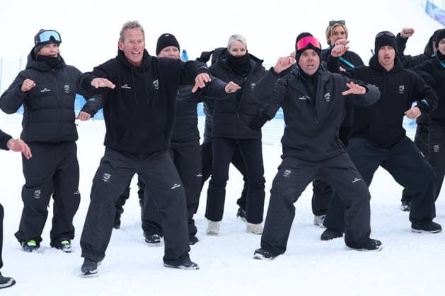 Milano Cortina 2026 - XXV Olympic Winter games, Winterspiele,Spiele, Summer games Livigno - Italy 18 February,2026 Woman s Snowboard SlopeStyle Image Show: Team NZL  Copyright: xSergioxBisi IPAxSportx xipa-agency.netx xx IPA_71694176 IPA_Agency_IPA71694176