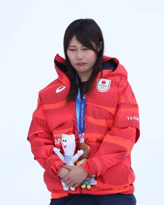 GIOCHI OLIMPICI - Olimpiadi Invernali Milano-Cortina 2026 - Snowboard Women s Slopestyle Finals Milano Cortina 2026 - XXV Olympic Winter games, Winterspiele,Spiele, Summer games Livigno - Italy 18 February,2026 Woman s Snowboard SlopeStyle Bronze Medal MURASE Kokomo JPN Cortina D Ampezzo Italy  Copyright: xIPAxSport ABACAx